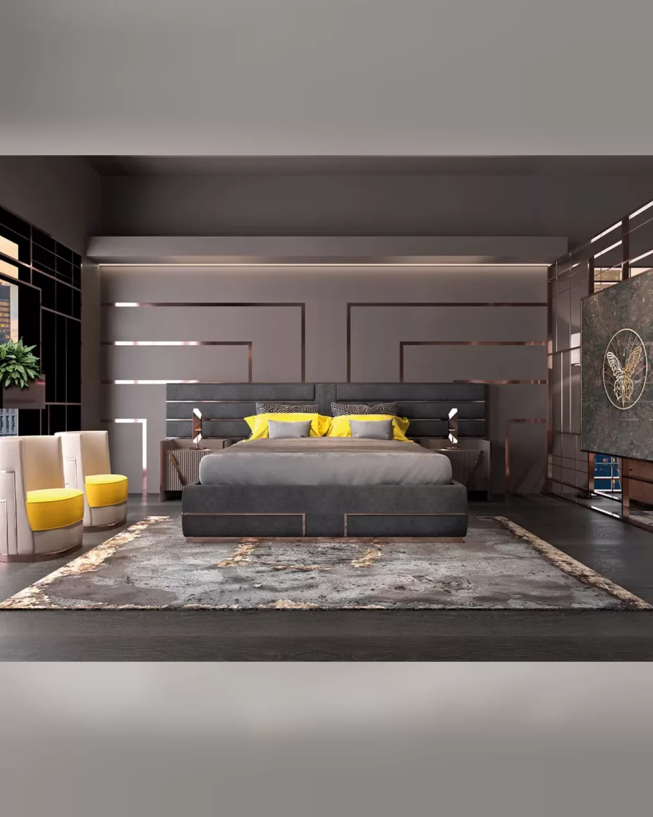 Letto Mochi di Epoque, letto italiano moderno