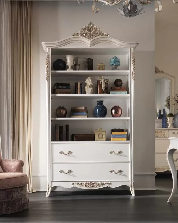 Gran Guardia Bookcase with Drawers, Francesco Pasi classic living room