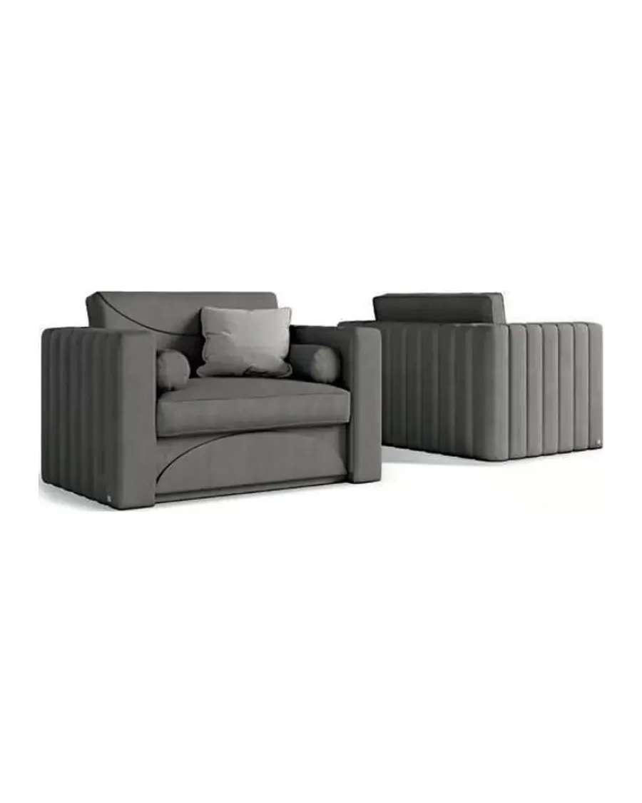 Ellipse Lounge Armchair by Francesco Pasi, a lounge chair 135 or 155 cm wide