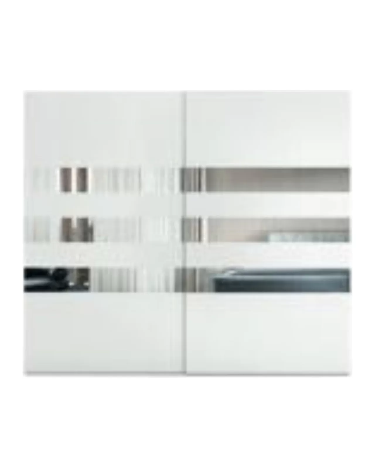 Musa Wardrobe, Horizontal Mirror by Francesco Pasi, modern wardrobe