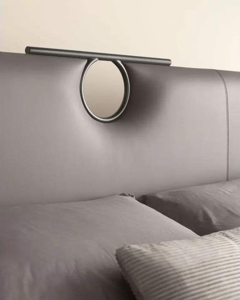 Bay 2 Bed, upholstered Italian bed from the Cantori range
