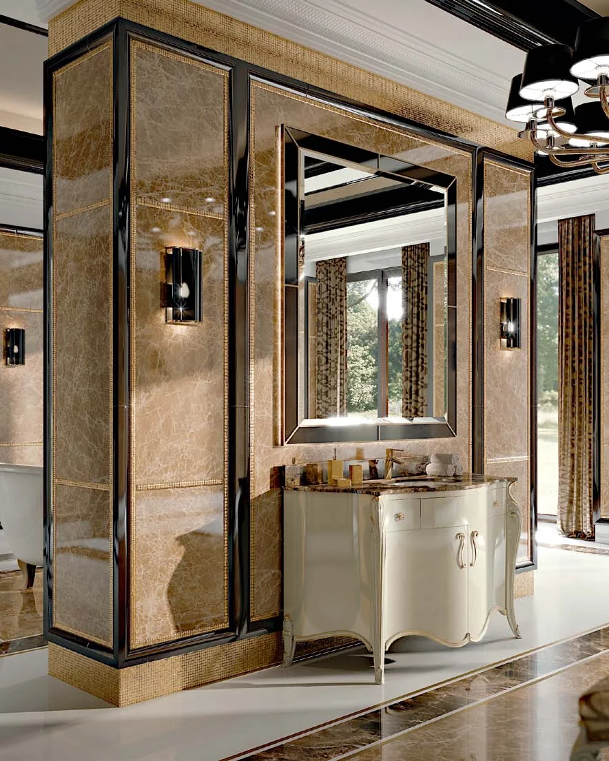 Opera Single Bathroom Chest of Drawers by Francesco Pasi, Opera collection