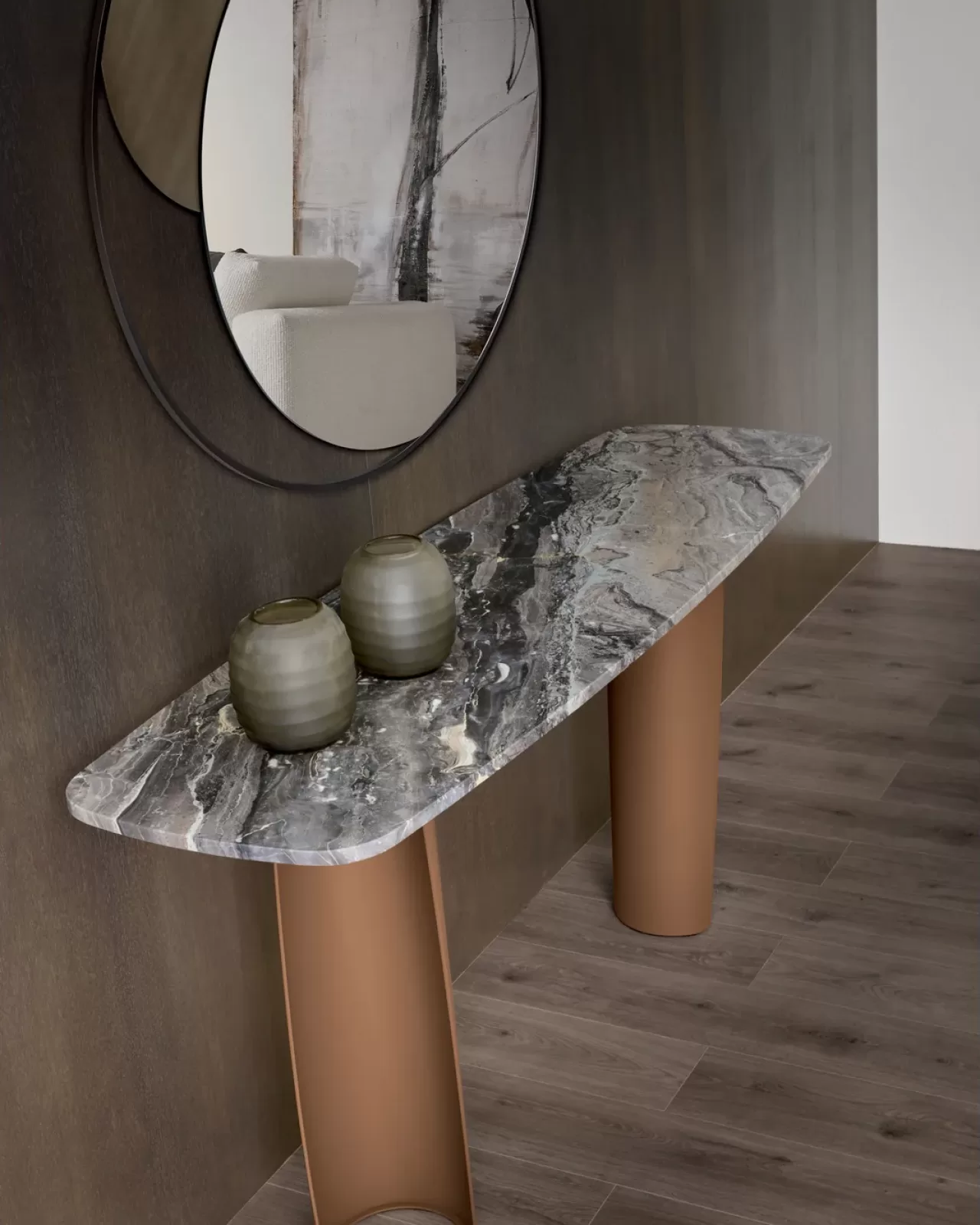 Ulisse Console Table by Cantori, high end designer furniture