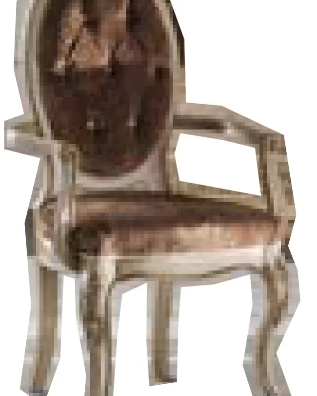 Gran Guardia Tufted Carved Armchair, Fabric by Francesco Pasi, armchair for a study