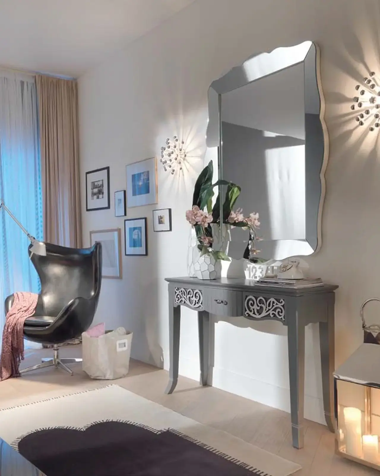 New Deco Fretwork Console by Francesco Pasi, console table near a writing desk