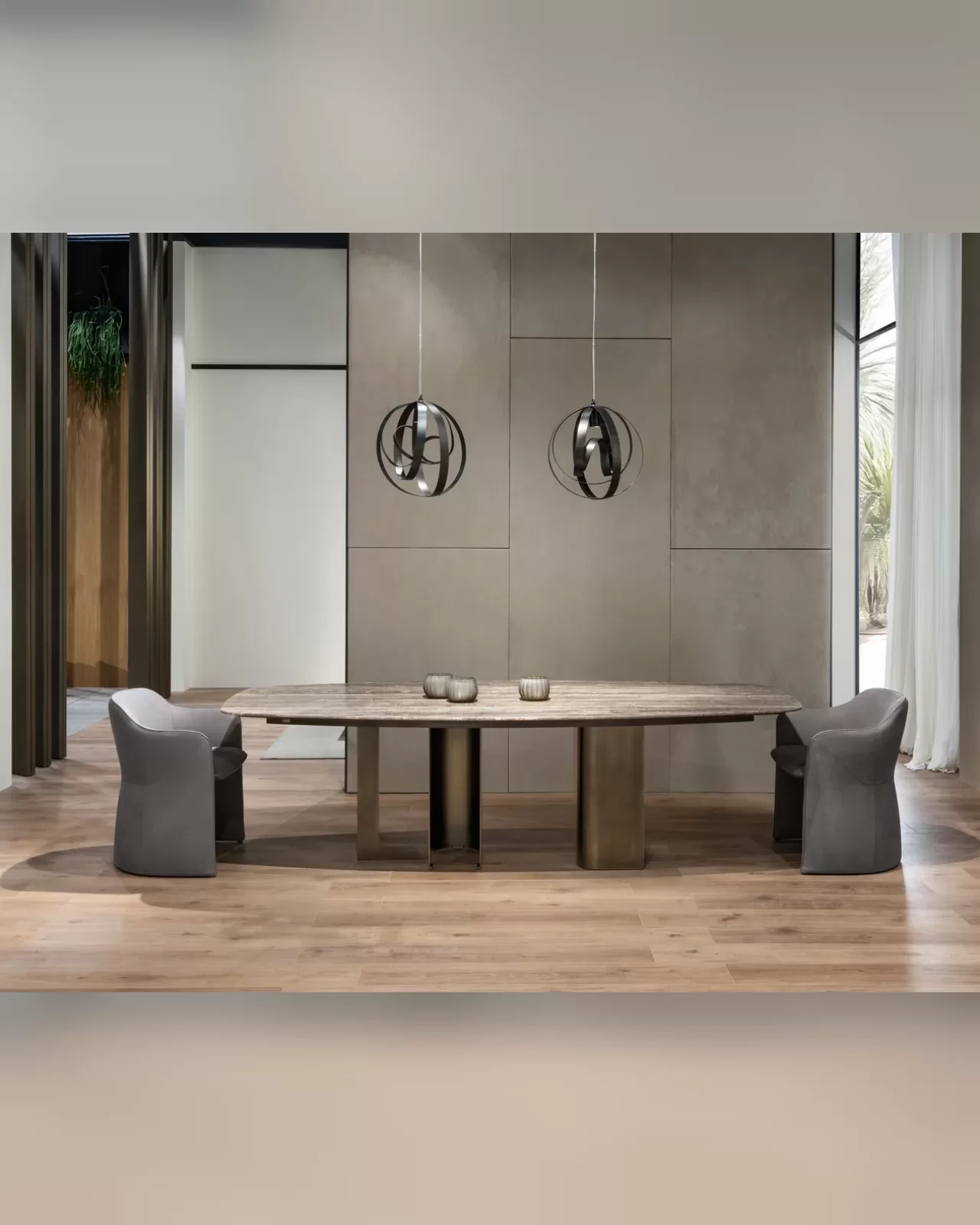 Mirage 2 Dining Table by Cantori, dining room table and chairs