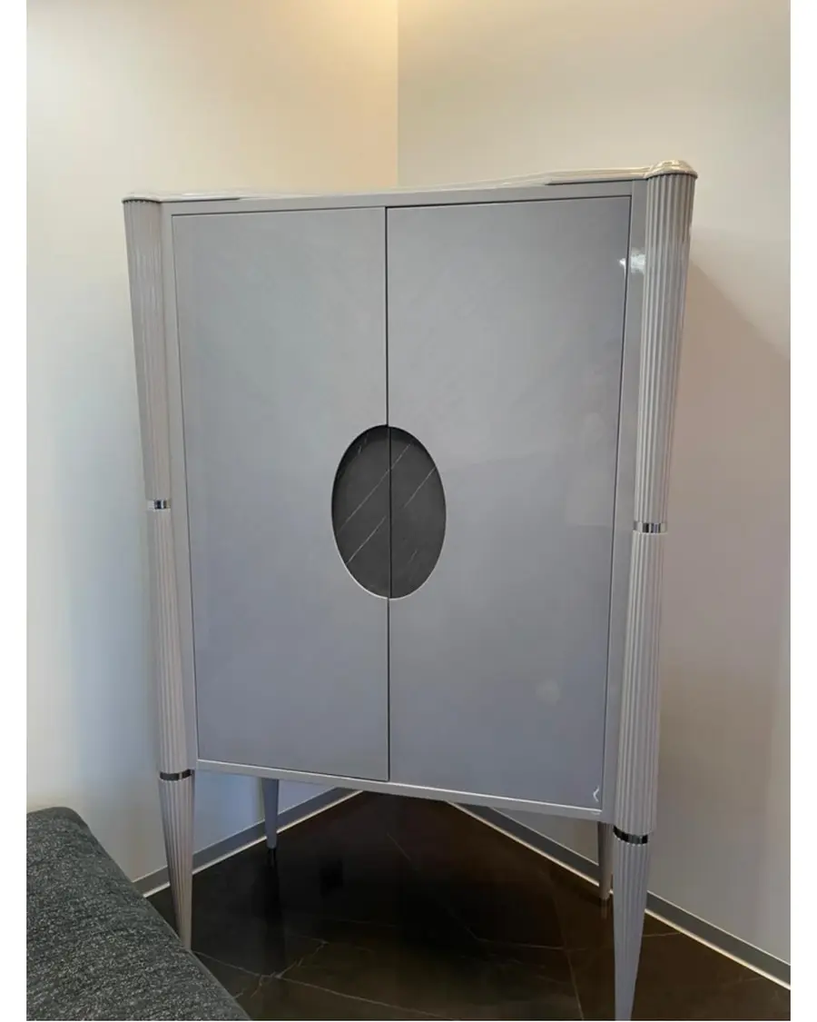 Ellipse Bar Cabinet by Francesco Pasi, piece of an Ellipse dining room set
