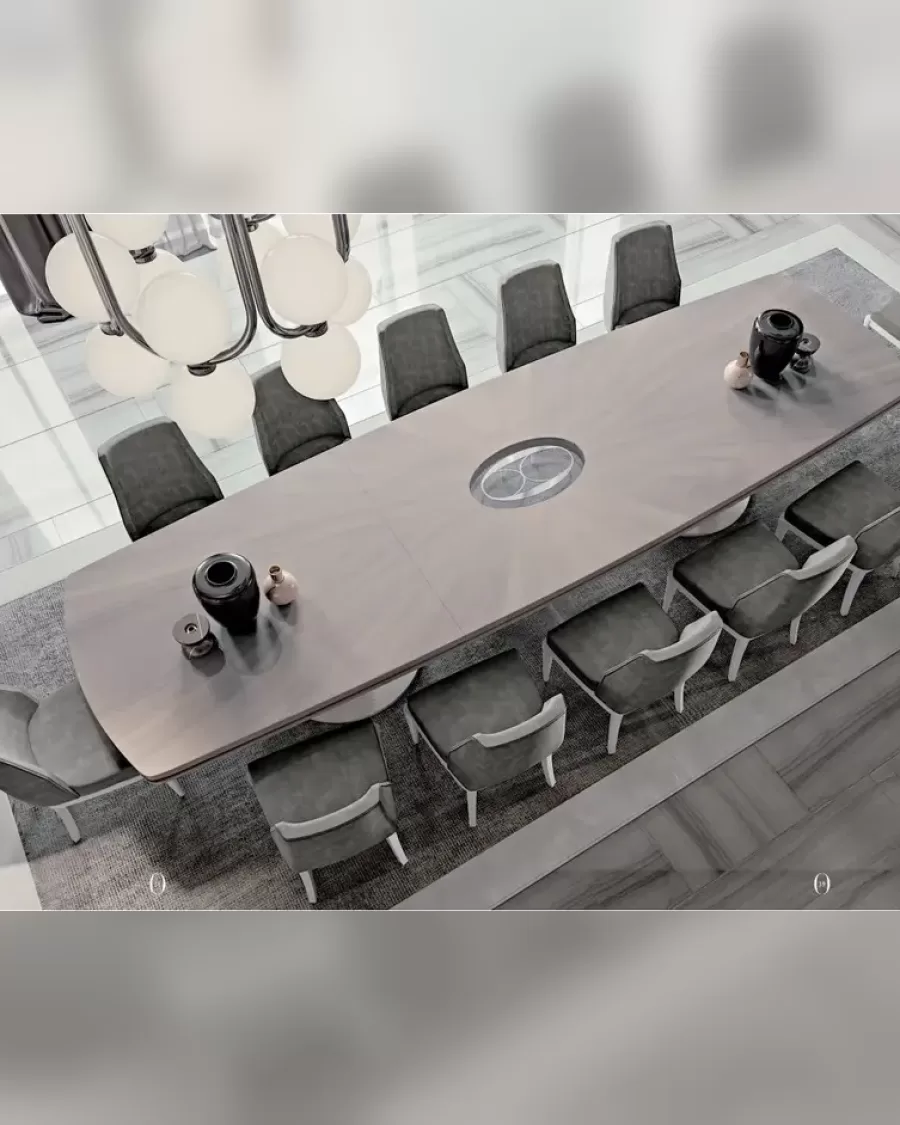 Ellipse Five-Metre Dining Table by Francesco Pasi, Ellipse collection