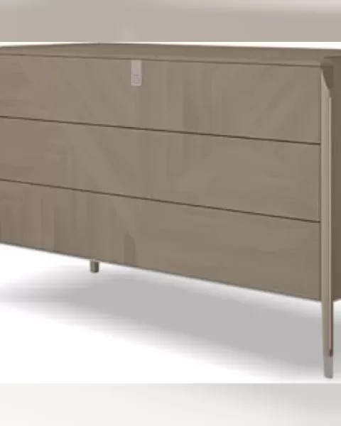 Icon Chest of Drawers, dresser in the finish of the bedside tables