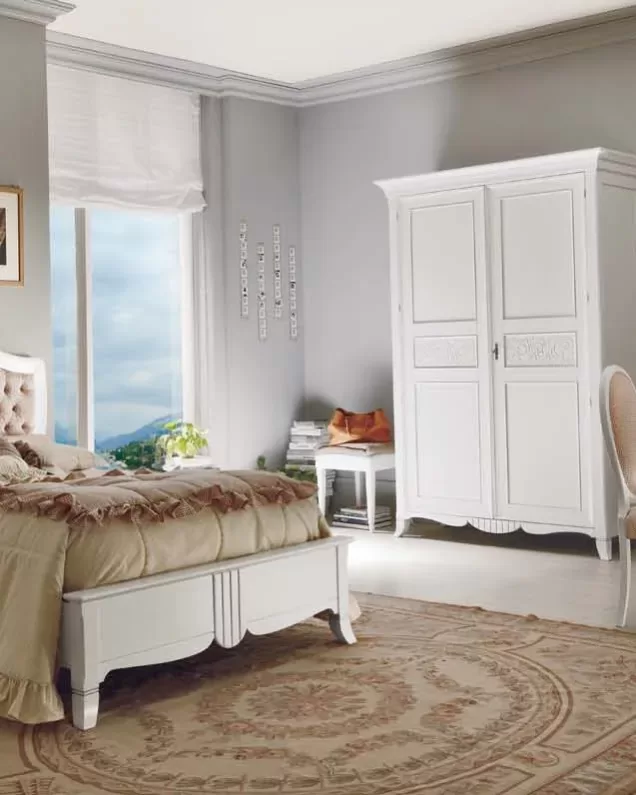 New Deco Open Nightstand, Classic Bedroom Furniture