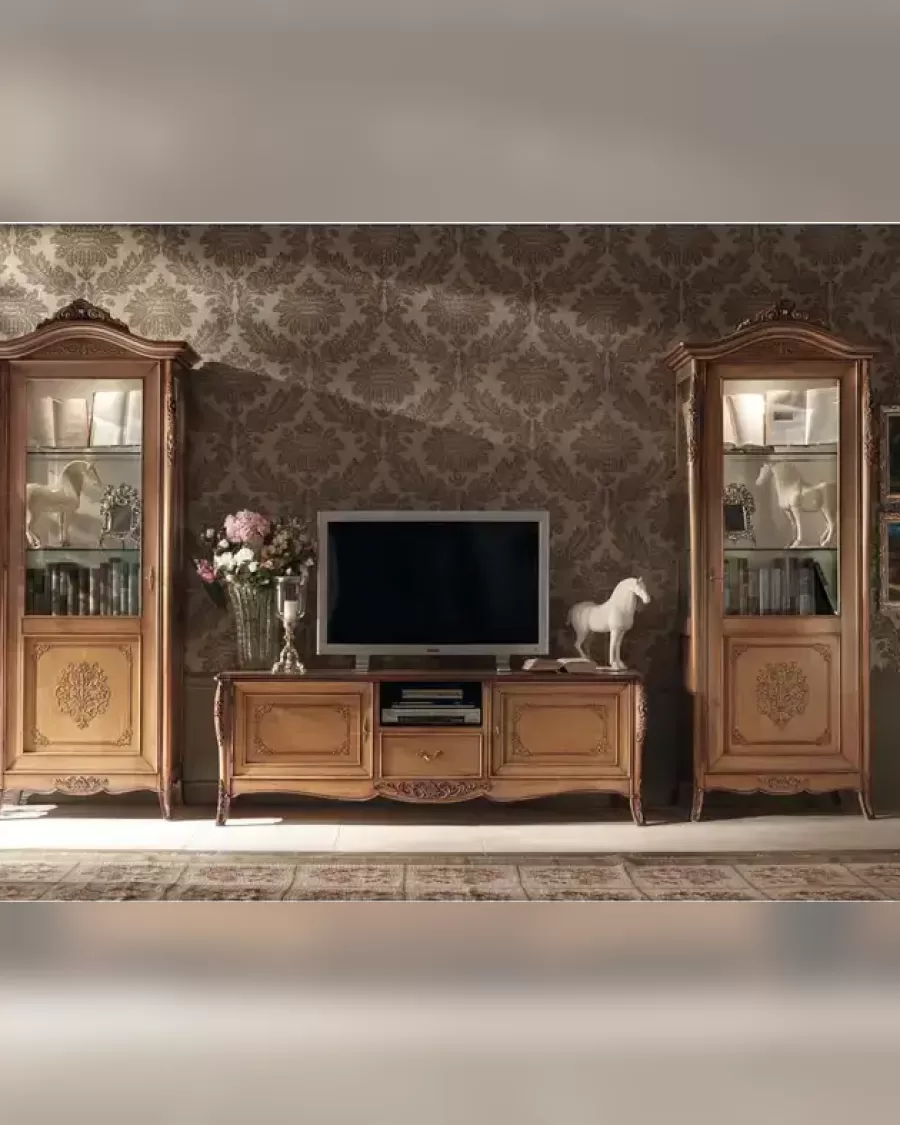 Gran Guardia TV Stand 2015 by Francesco Pasi, TV unit beside a credenza
