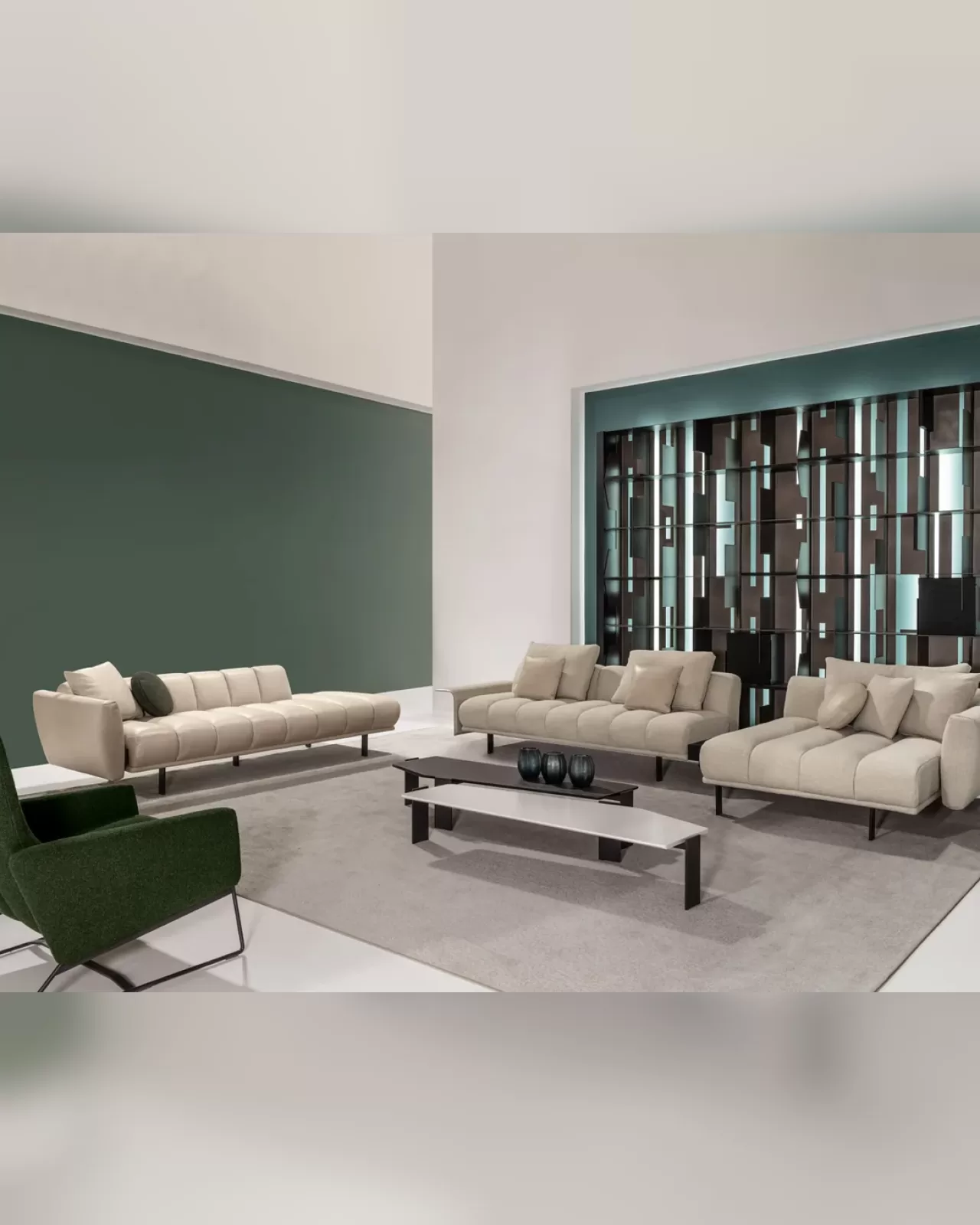 Blockbau Modular Sofa by Cantori, Italian sofa, made to order in Italy