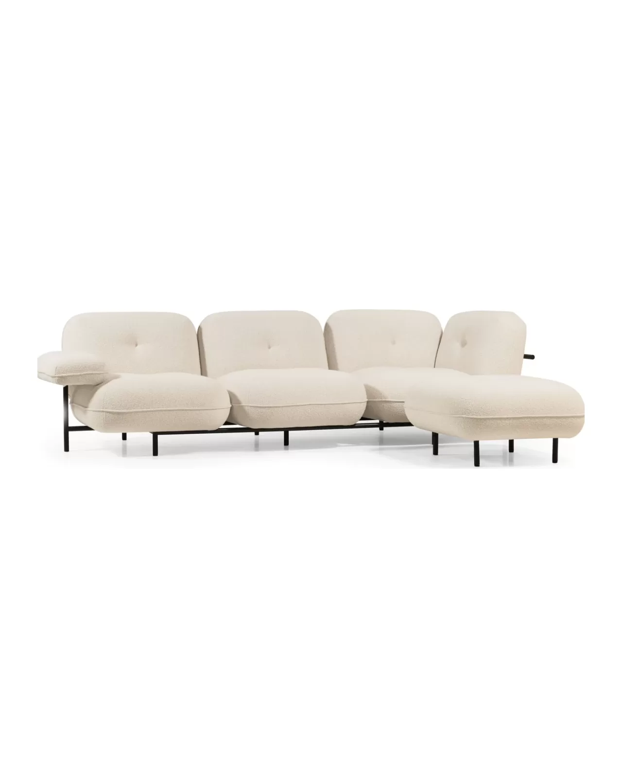 Cloud Modular Sofa by Cantori, Italian couch, made to order in Italy