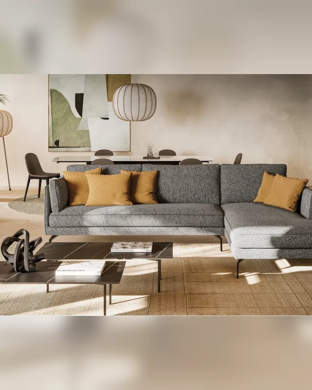 Milton Sofa by Dall'Agnese, Italian designer sofa, made to order in Italy
