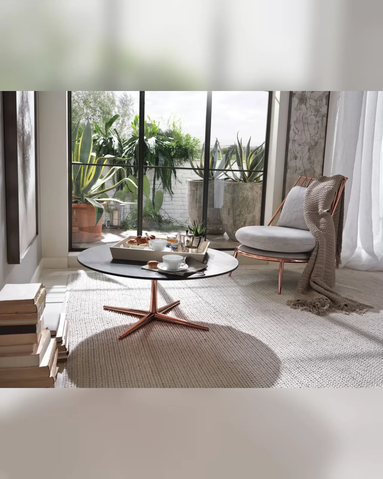 Aurora Iron Back Armchair, Cantori armchair
