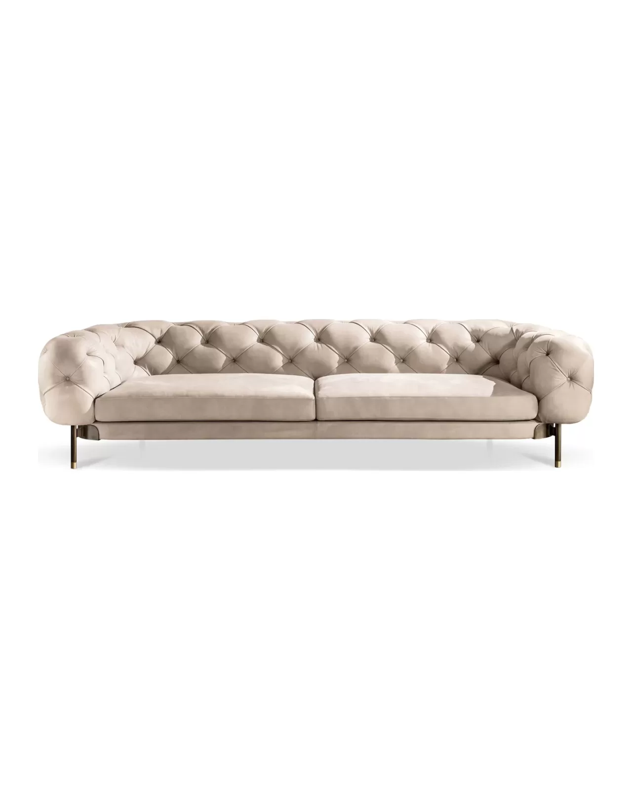 Atenae Sofa by Cantori, to pair with a modular sofa, made to order in Italy