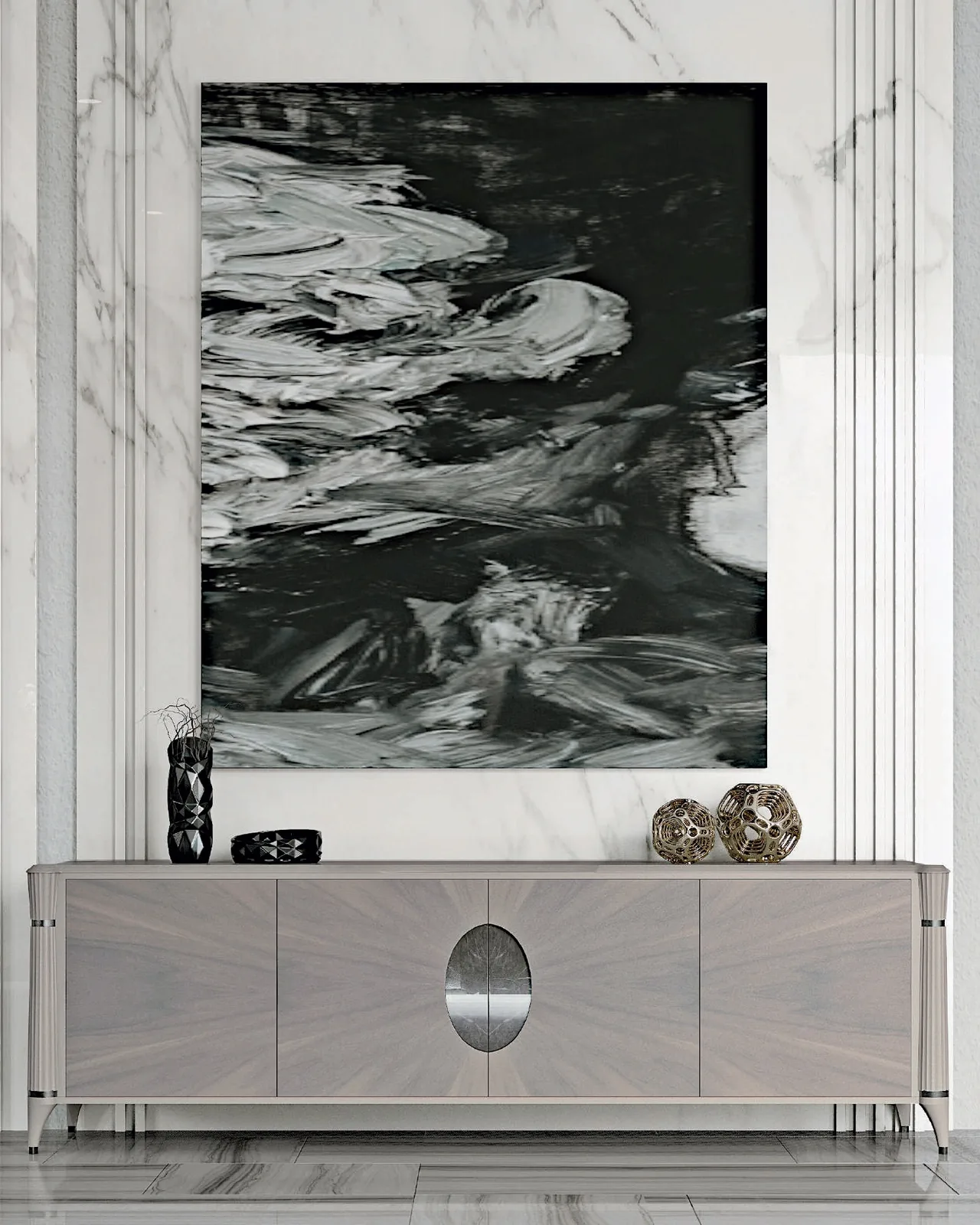 Credenza Ellipse di Francesco Pasi, credenza di lusso
