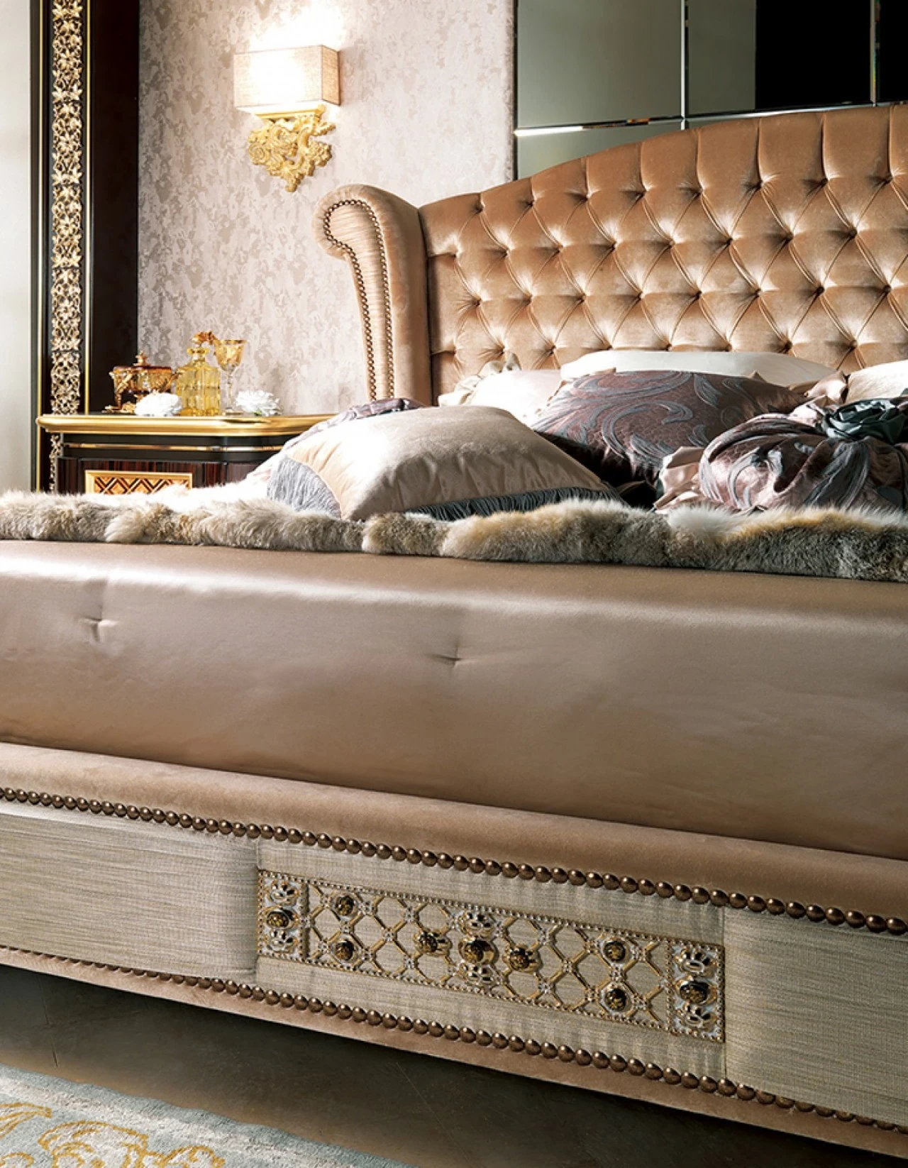 Arya Italian Bedroom Set, image 6 of 8, Italian furniture set