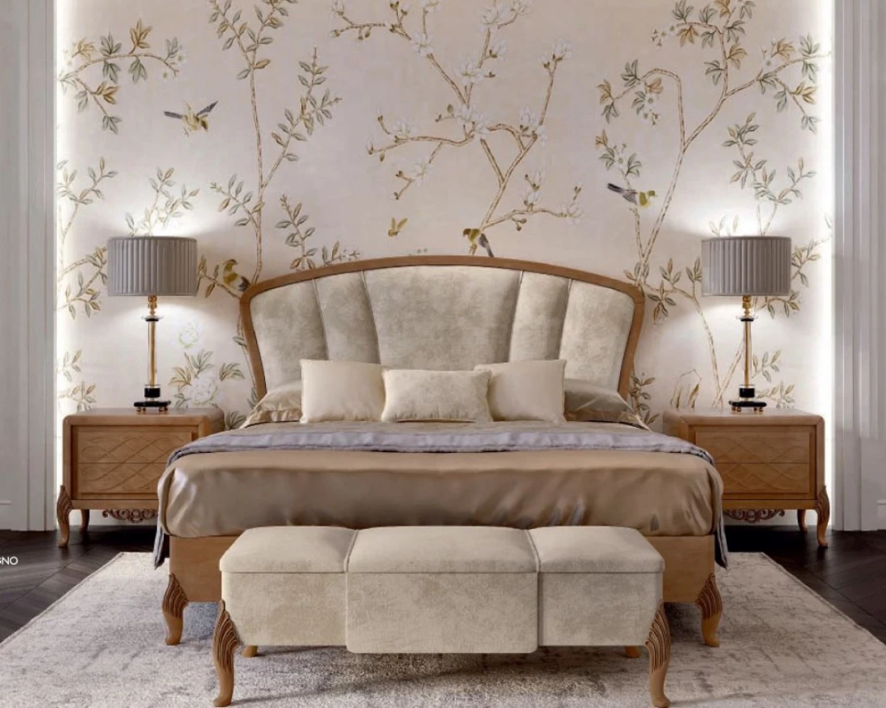 Ocean Bedroom Set, image 3 of 8, Italian furniture by Francesco Pasi