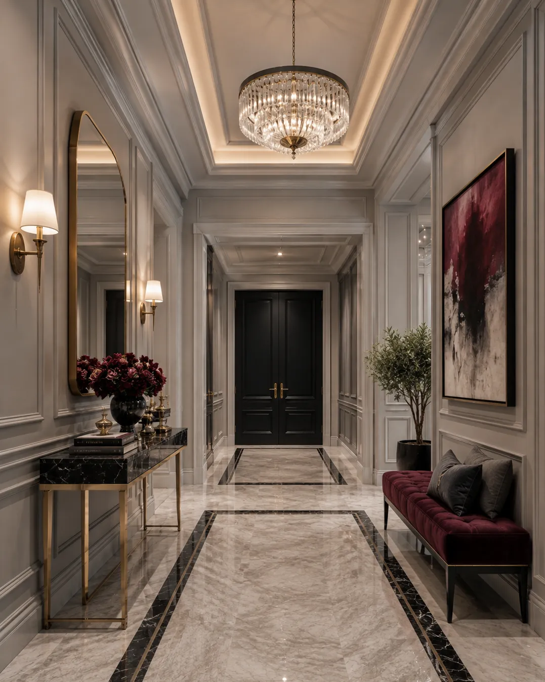 Luxury interior designer London living room concept, Nobili Design