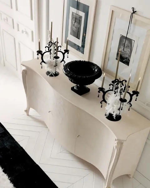 Glass-door vetrine by Avenanti, living room cabinets, made to order in Italy