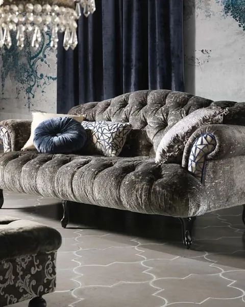 Epoque Classic, soggiorno classico, ispirazione per la zona giorno di un attico