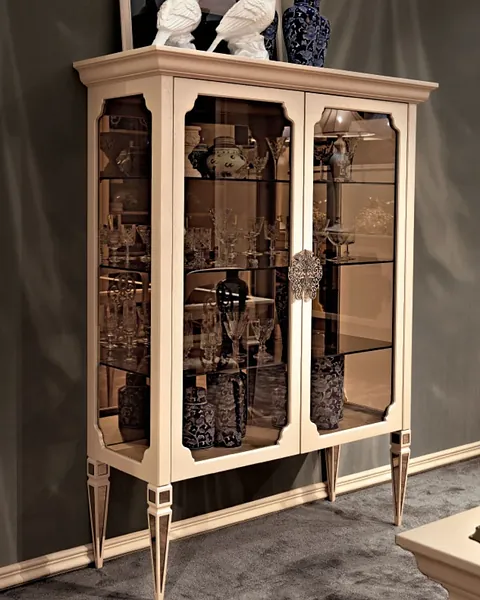 Vetrina Opera Unica di Epoque, design italiano per il soggiorno classico