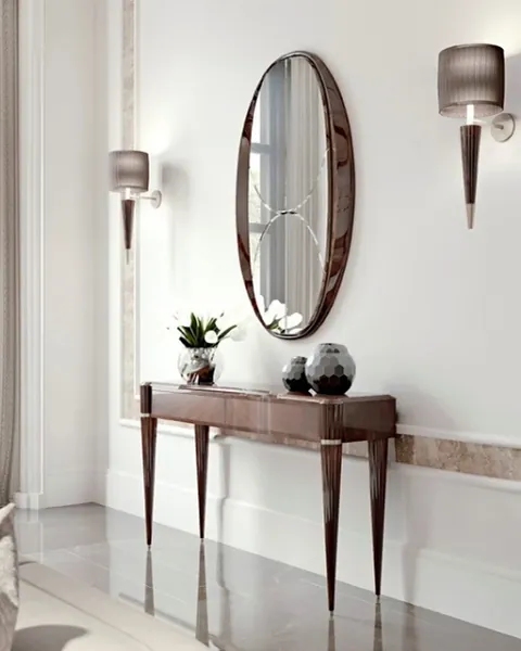 Ellipse console by Francesco Pasi, console table for living room