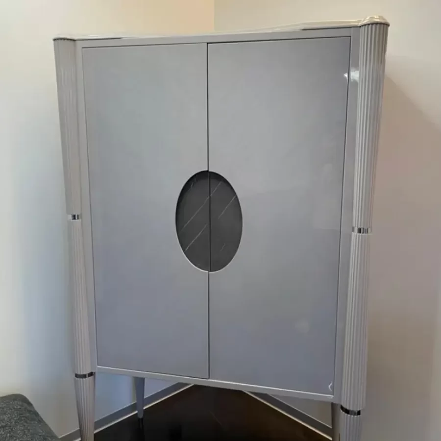 Ellipse Bar Cabinet by Francesco Pasi, sideboard buffet, 114 cm wide