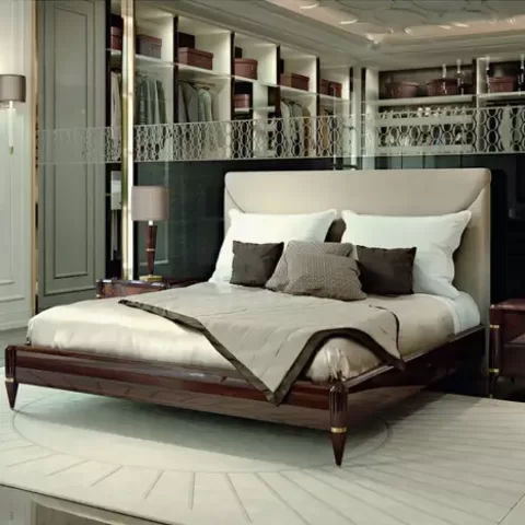 Ellipse Upholstered Bed