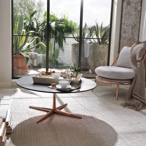 Aurora Iron Back Armchair