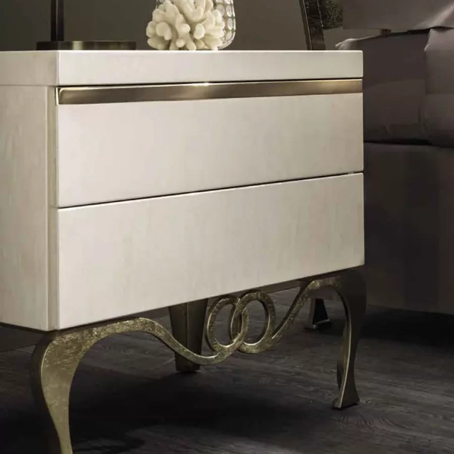 J'Adore Bedside Table by Cantori, Italian furniture company for the bedroom