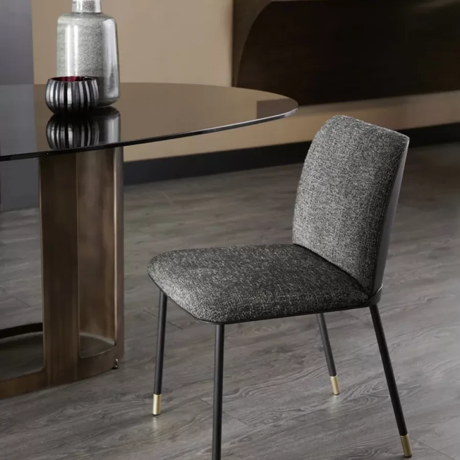 Oasi Dining Chair by Cantori, luxury Italian furniture for the dining room