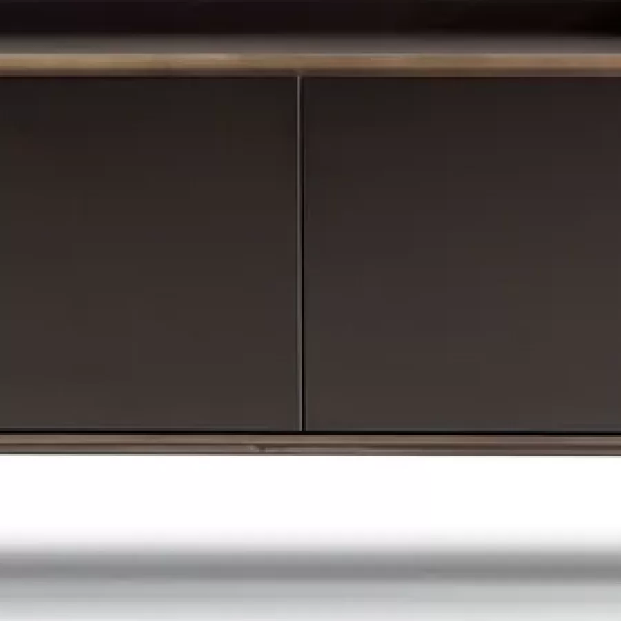 Oasi TV Unit by Cantori, luxury living room furniture, ceramic top, four-door TV unit