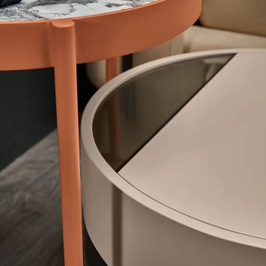 Valley Bedside Table by Cantori, Italian furniture company for the bedroom