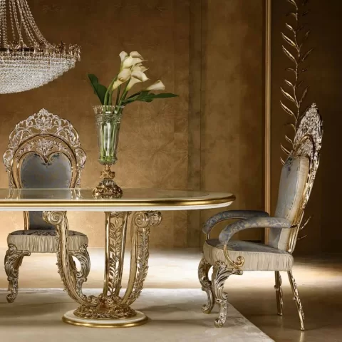 Aida Oval Dining Table AD014