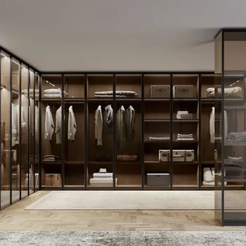 Glass Up Wardrobe
