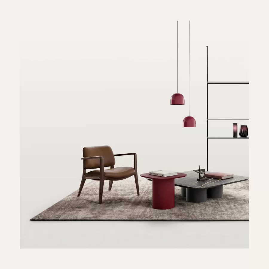 Hull Lounge Armchair by Dall'Agnese, accent armchair, accent chair, 74 cm wide