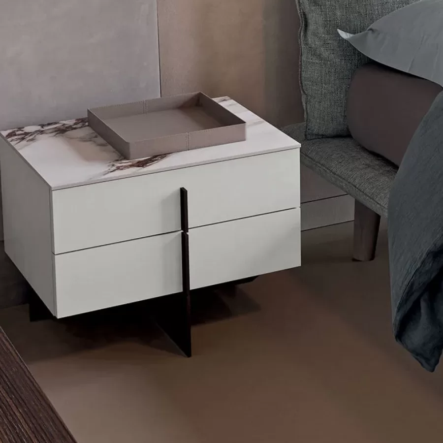 Katana Nightstand by Dall'Agnese, master bedroom furniture