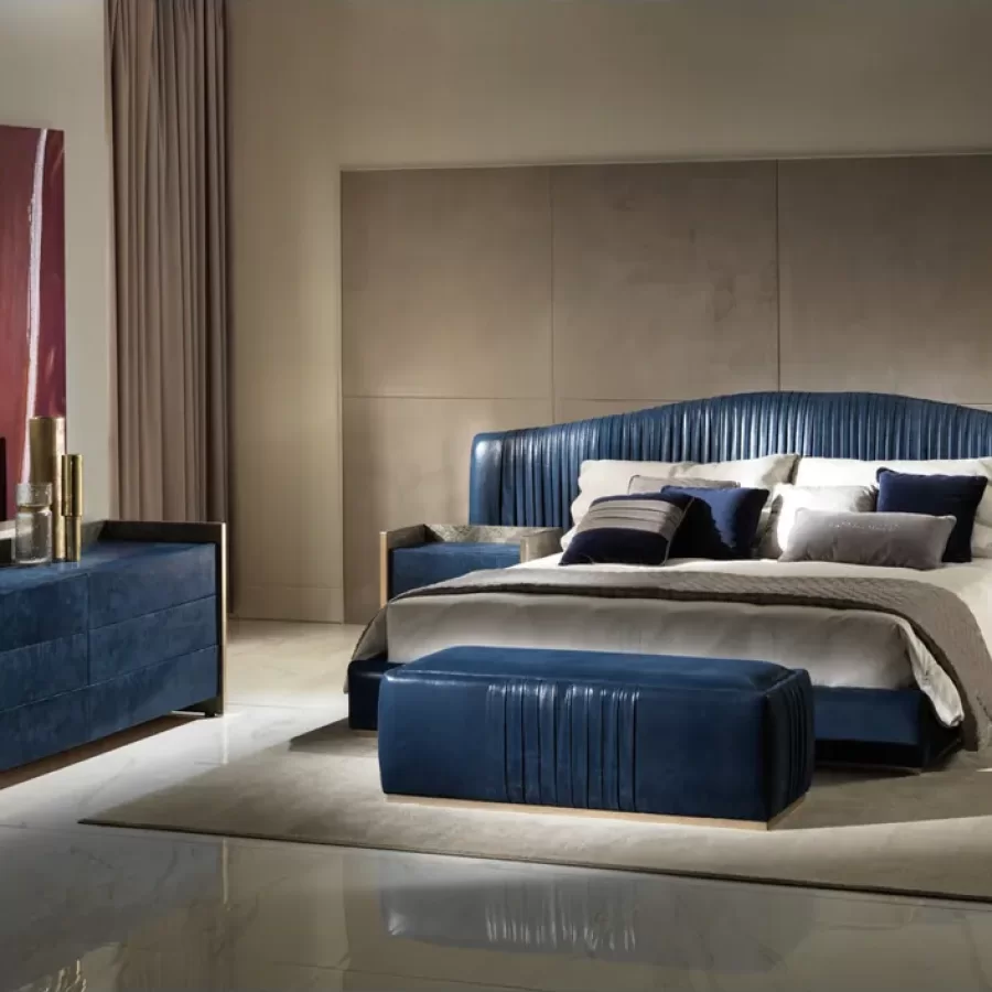 Licena Bed by Epoque, luxury bed, for 160 x 190 or 180 x 200 cm mattresses