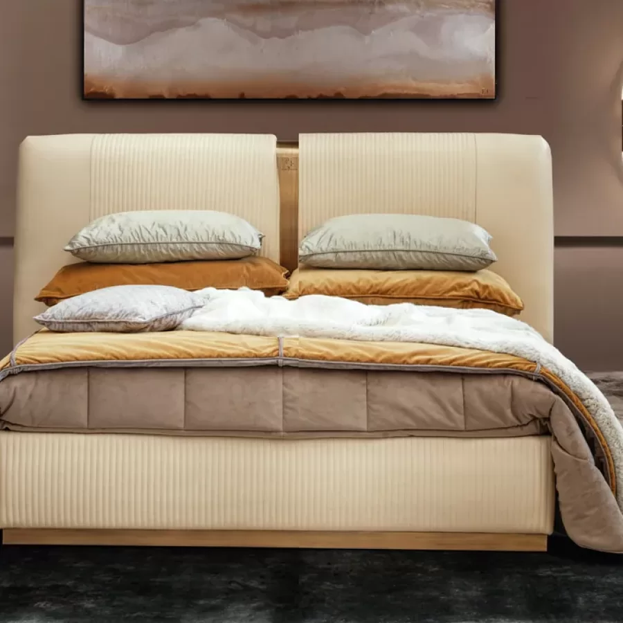 Nife Bed by Epoque, luxury king size bed, for 160 x 190 or 180 x 200 cm mattresses