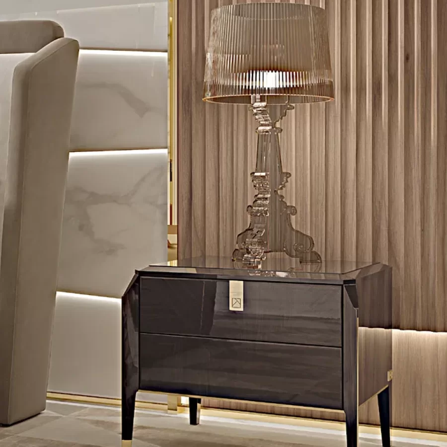 Icon Night Stand by Francesco Pasi, Italian bedroom furniture