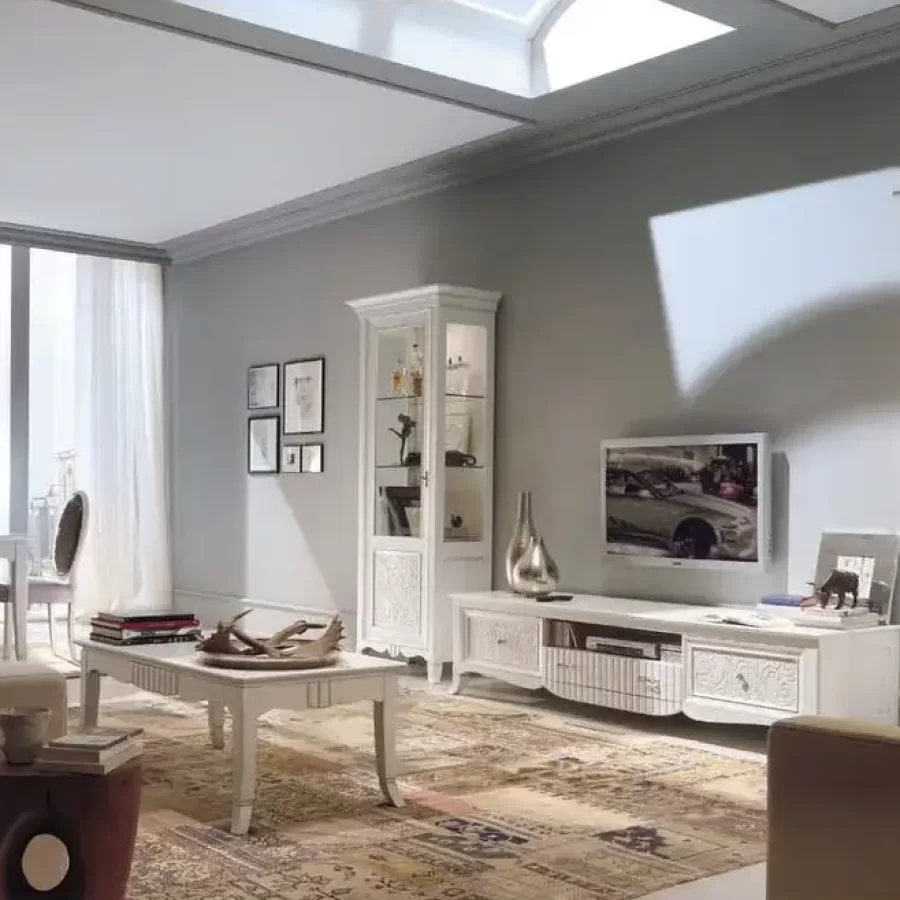 New Deco Rectangular Coffee Table by Francesco Pasi, solid wood coffee table, 125 cm wide