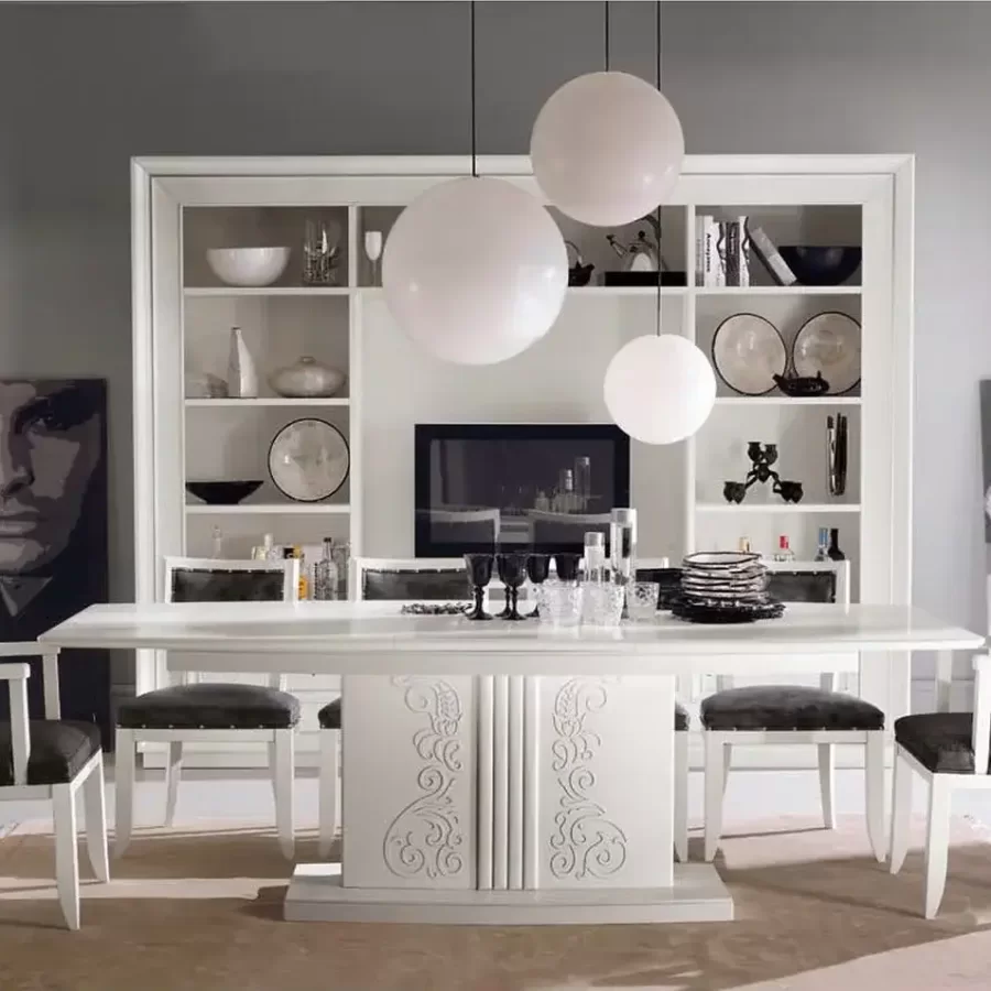 New Deco Open Wall Unit by Francesco Pasi, TV stand, 288 cm wide