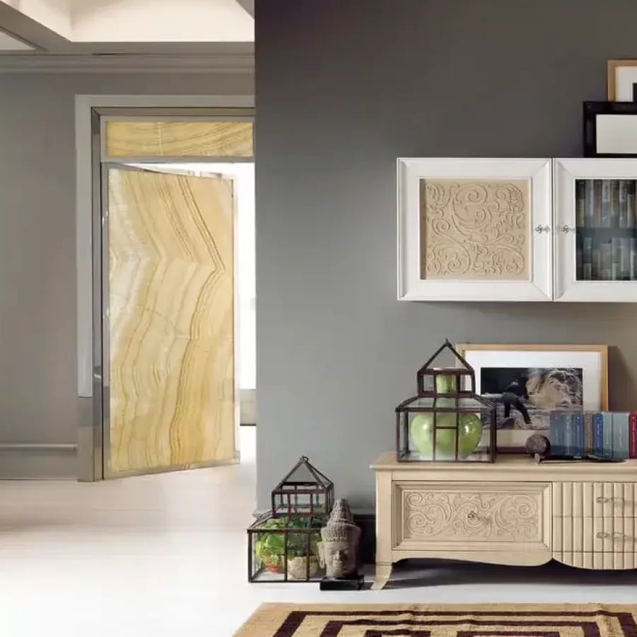 New Deco Wall Composition 4 by Francesco Pasi, classic Italian living room furniture