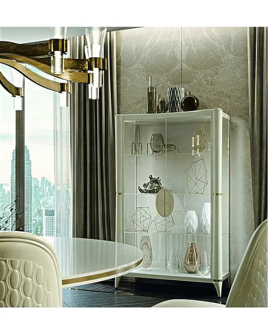 Ellipse two door glass cabinet, Francesco Pasi, supplementary photo, photo 7 of 10