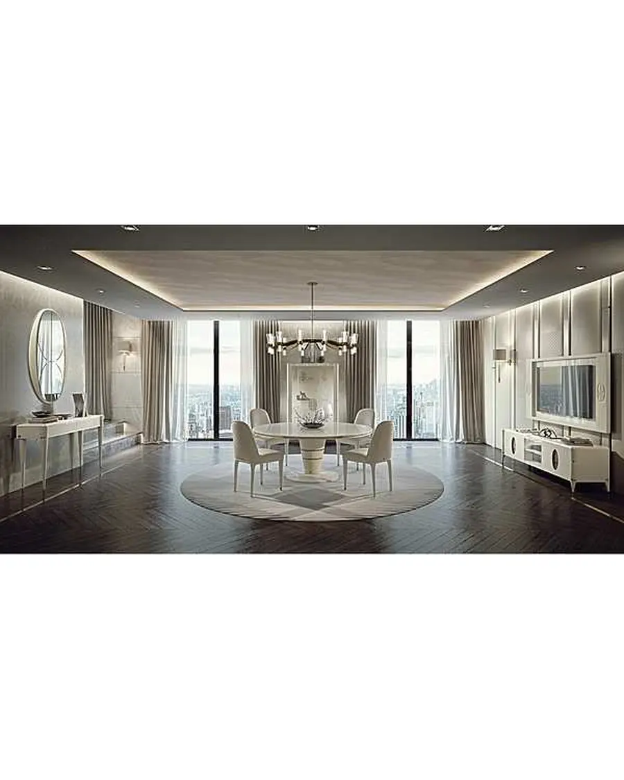 Ellipse upholstered dining chair, Francesco Pasi, supplementary photo, photo 12 of 12