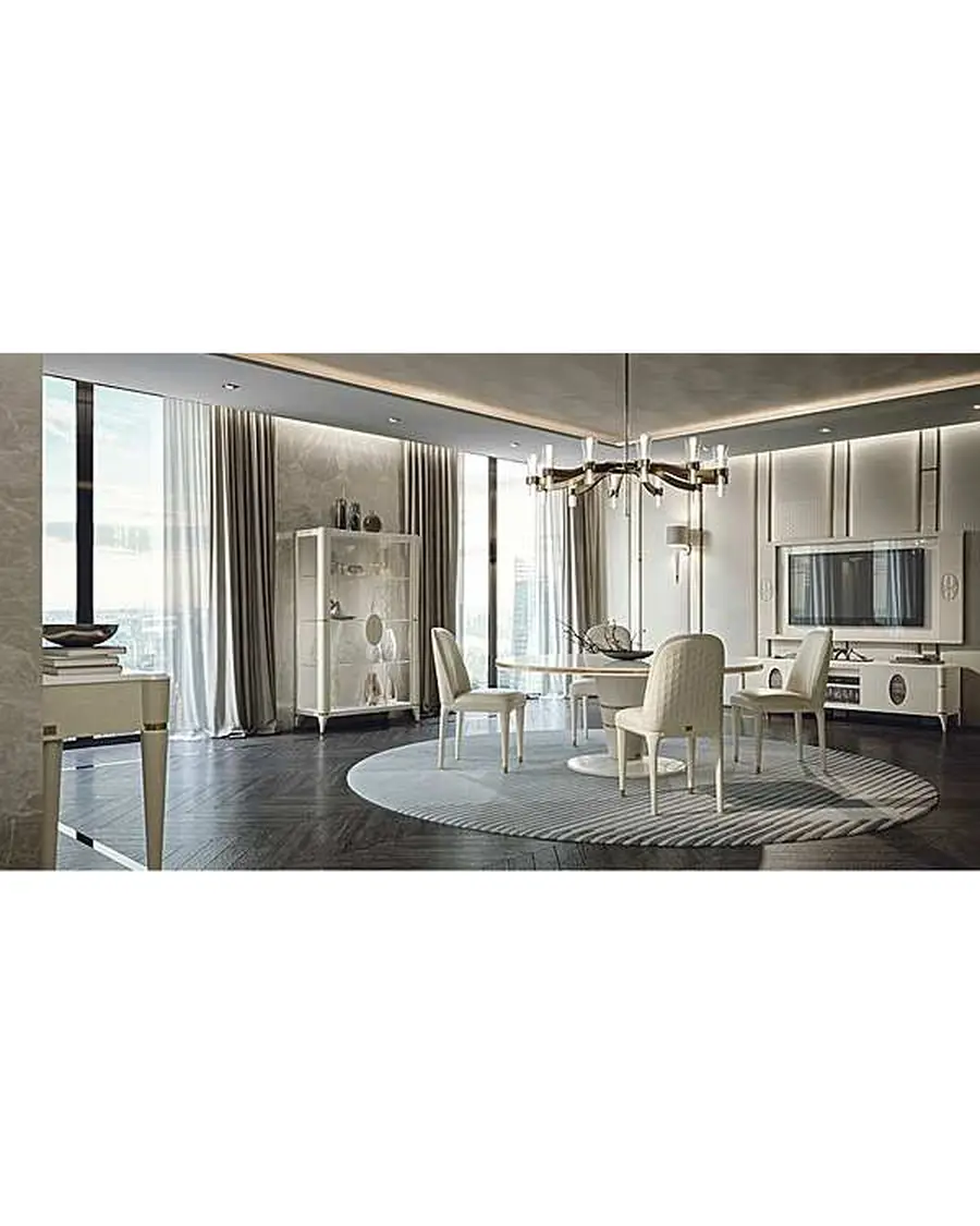 Ellipse upholstered dining chair, Francesco Pasi, supplementary photo, photo 11 of 12
