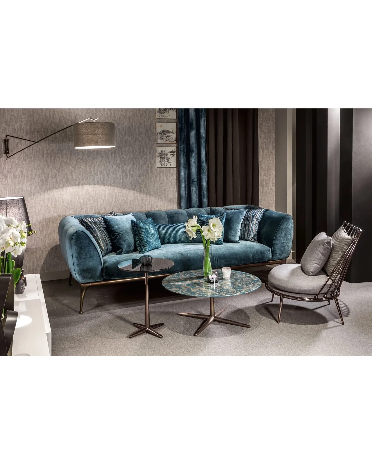 Divano Iseo di Cantori, in ambiente, foto 3 di 6, catalogo Nobili Design