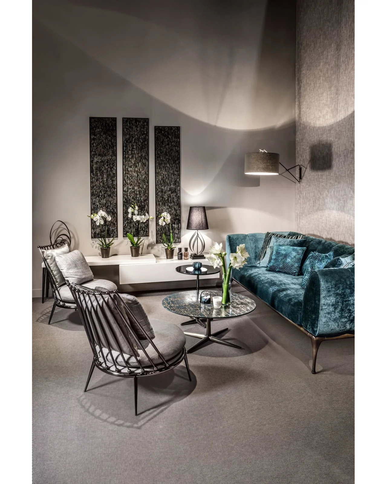 Divano Iseo di Cantori, in ambiente, foto 5 di 6, catalogo Nobili Design
